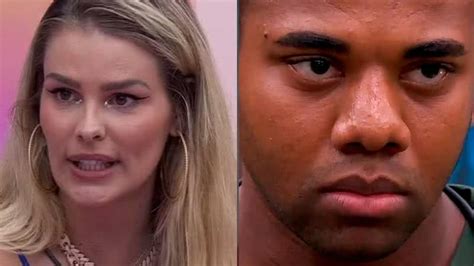 BBB 24 Yasmin dá lição de moral em Davi e leva invertida Se