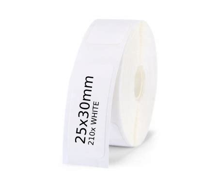 NIIMBOT Labels Stickers For D101 25 30mm 210pcs Niimbot Eu