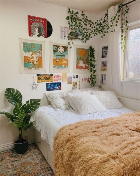 Dormitorio Aesthetic La Tendencia Hippie De La Generación Z Foto 1