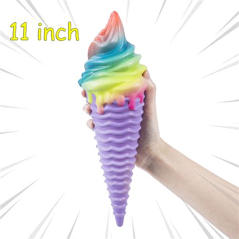 Prices May Vary Color As Picture，jumbo Torch Ice Cream Squishy Slow