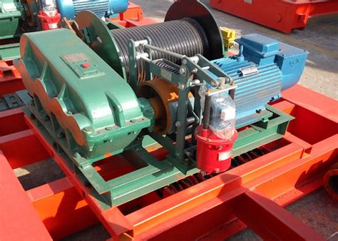 Ton Wire Rope Electric Winch Trolley Hoist For Overhead Crane