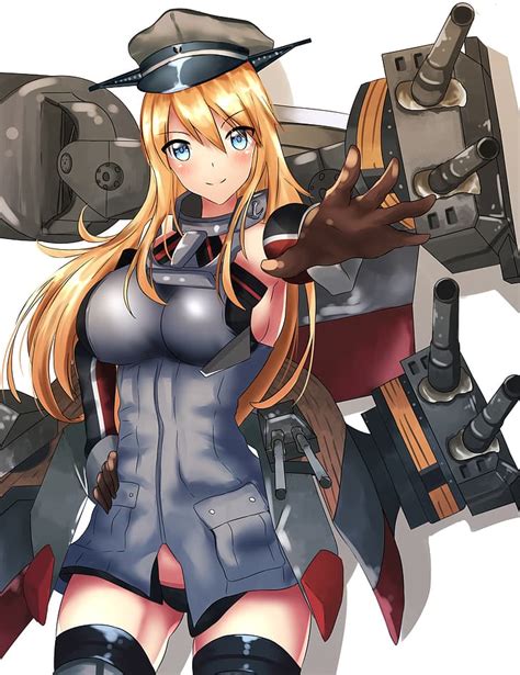 HD Wallpaper Anime Anime Girls Kantai Collection Bismarck KanColle