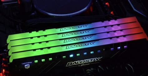 Micron amplia a linha de memórias DDR4 Ballistix Tactical Tracer RGB