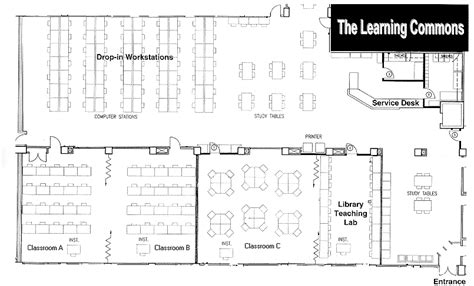 Floor Plan Computer Lab Design Layout