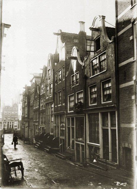 Binnen Vissersstraat Gezien Naar Brouwersgracht George