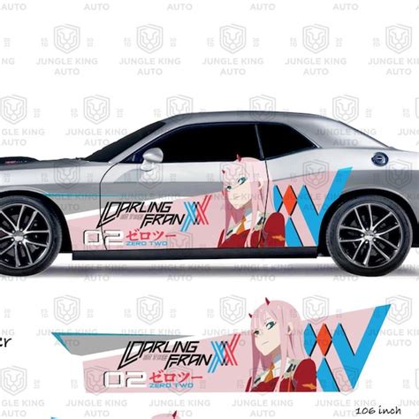 Anime Sticker Side Of Car Etsy