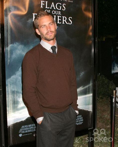 Paul Flags Of Our Fathers Premiere Paul Walker Paul Walker Photos