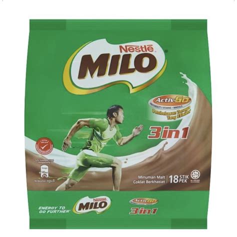 Nestl Milo Activ Go In Chocolate Malt Drink X G Shopee Malaysia