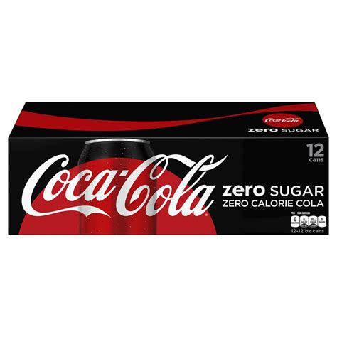 Coca Cola Coke Zero Sugar Diet Soda Soft Drink 12 Fl Oz 12 Pack 144