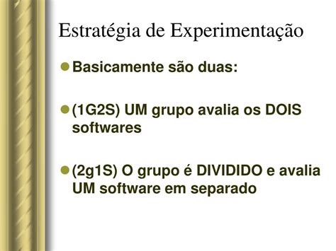 Ppt Projeto De Experimentos Cient Ficos An Lise De Sistemas Por