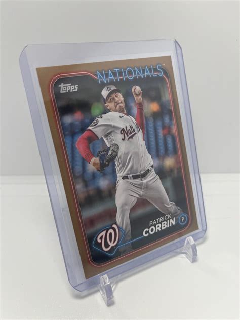 Patrick Corbin Washington Nationals Topps Series Gold