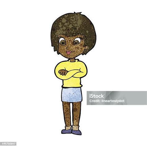 Cartoon Proud Woman Stock Illustration Download Image Now Adult Cheerful Clip Art Istock