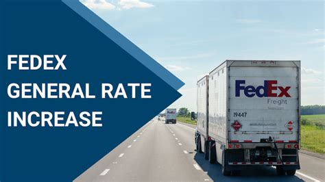 A Deep Dive Into Fedex S Price Hike Afs Logistics