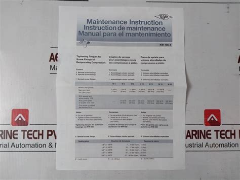 Bitzer 304012 22 Complete Valve Plate Aeliya Marine