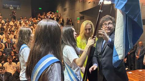 Milei Inaugura El Ciclo Lectivo En El Colegio Donde Estudi