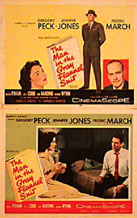 The Man In The Gray Flannel Suit Original 1956 U S Lobby Card Set Of 5