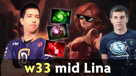 W33 Mid Lina Vs Arteezy Terrorblade Feat Abed Luna YouTube