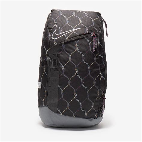 Nike Hoops Elite Pro Backpack Blacksmoke Greymetallic Silver Bags