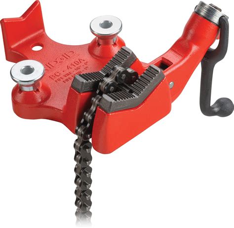 RIDGID 36273 460 6 Portable TRISTAND Chain Vise For 1 8 6 Pipe Red