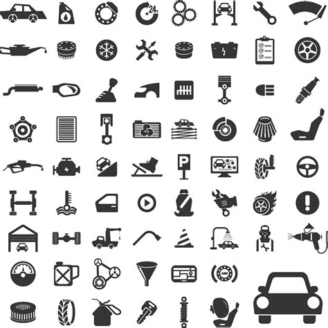 Auto Parts Vectores Iconos Gráficos y Fondos para Descargar Gratis