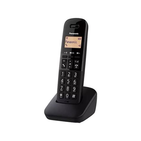 Panasonic Kx Tgb Slb Dect Schwarz Interdiscount