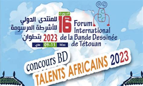 Bande dessinée lancement du concours de ÂTalents africains 2023Â