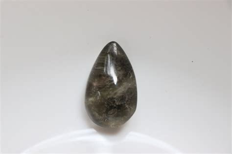 A Lodolite Lens 11g Natural Shaman Dream Stone Scenic Garden Quartz Pocket Stone Polished