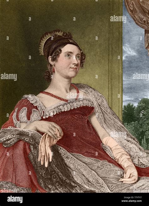 Louisa Adams First Lady Stock Photo Alamy