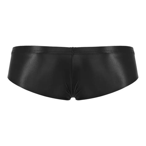 Mens Ice Silk Low Rise Briefs Underwear Sexy Gay Panties Pouch Bikini Bottoms EBay