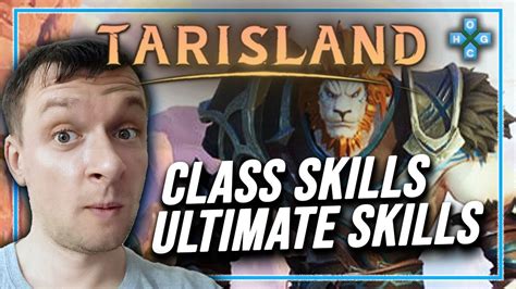 Tarisland Class Skills And Ultimate Skills Youtube