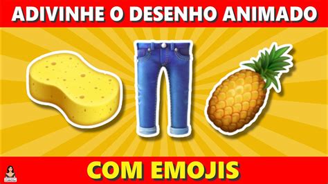 Adivinhe O DESENHO ANIMADO Pelos Emojis IncrivelMenteCuriosa