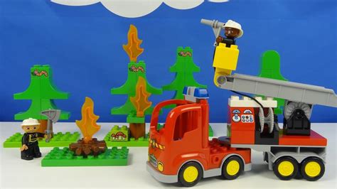 Строим из Lego Duplo, LEGO DUPLO 10592 Fire Truck - Лего Дупло 10592 ...