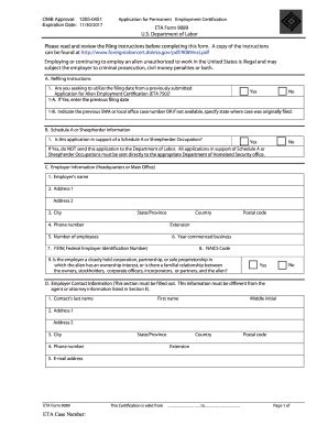 Eta Fill Out And Sign Printable Pdf Template Signnow