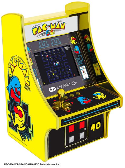 My Arcade Pac Man 40th Anniversary Micro Player Fully Playable 6 75