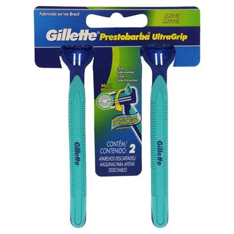 Aparelho De Barbear Gillette Prestobarba Ultragrip Unidades