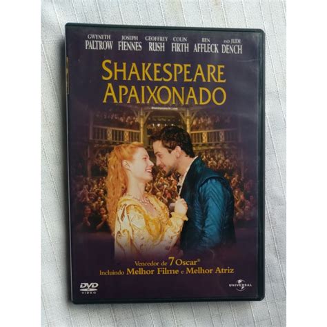 Dvd Shakespeare Apaixonado Original Shopee Brasil
