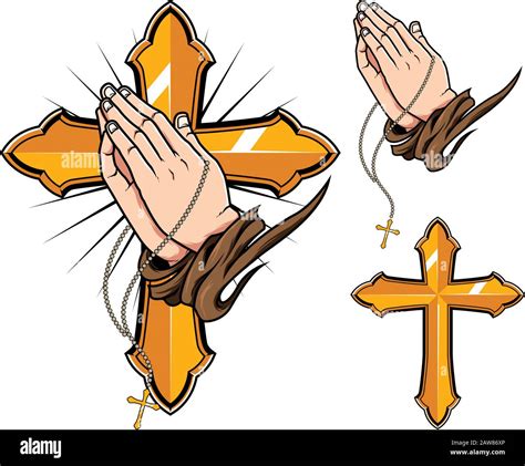 Praying Hands Cut Out Stock Images Pictures Alamy