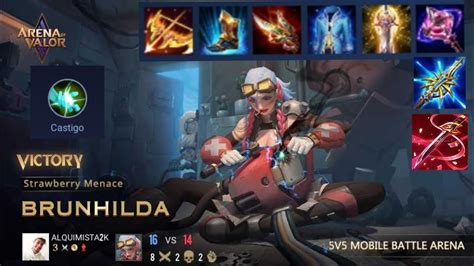 Brunhilda Jg Build Gameplay AoV YouTube