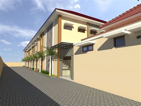 Desain Bangunan Sekolah Teladan Yogyakarta