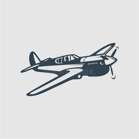 Inspiration De Logo De Conception De Monogramme D Avion De Combat Image