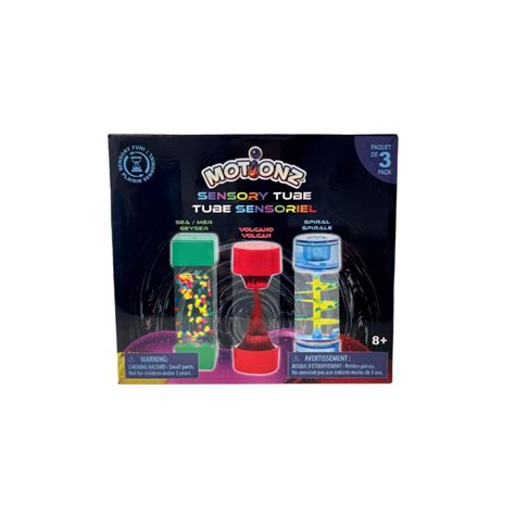 Ensemble De 3 Tubes Sensoriels Papeterie Gilbert JEUX A G