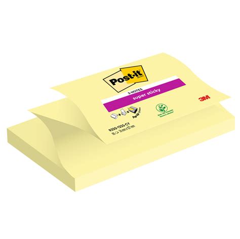 Blocco Post It Super Sticky Z Notes R350 123SS CY 76 X 127 Mm