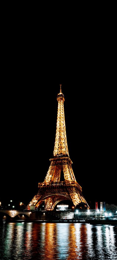 Tour Eiffel At Night Wallpapers Central