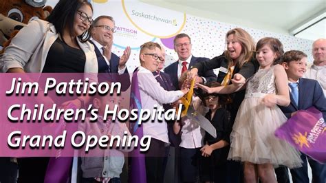 Jim Pattison Childrens Hospital Grand Opening Youtube