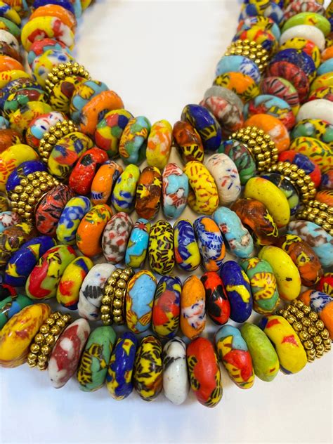 Lots Of Color Is On Trend One Strand Of Beautiful Multicolored