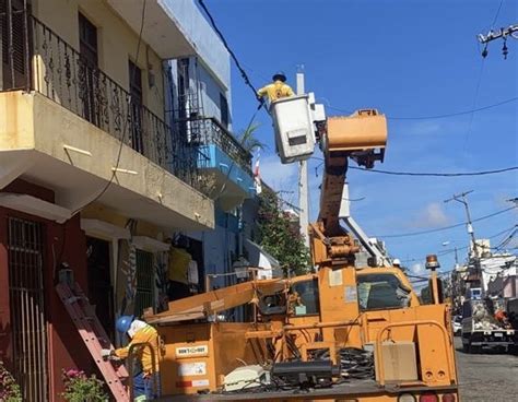 Edeeste Restablece El Servicio De Energ A En La Zona Colonial Luego De