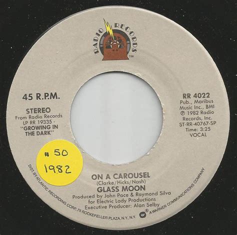 “on A Carousel” By Glass Moon 1982 No 50 On The Billboard Hot 100 Cover Version Of The 60’s