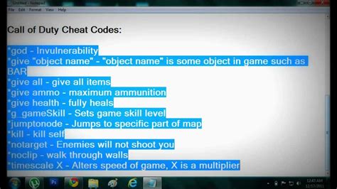 Call Of Duty Cheats YouTube