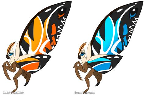 Monsterverse Mothra Full Body By Ireneroxanne666 On Deviantart