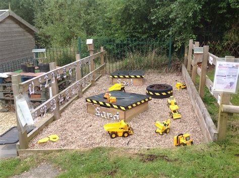 construction area small world  doors early years eyfs play